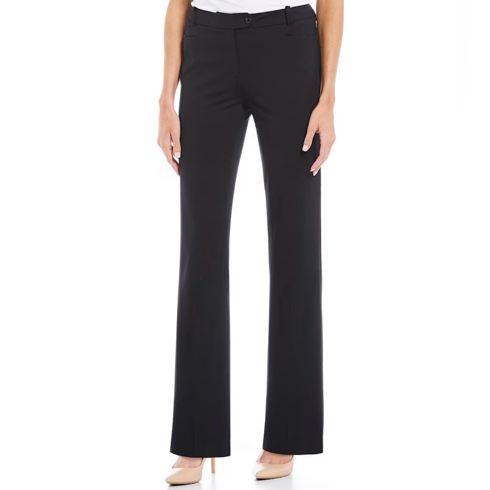 Calvin Klein Dress Pants, Mid Rise Modern Fit Straight Leg Pants, size 8, blue.